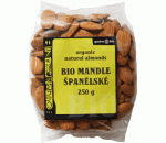 Španělské mandle BIO 200g v raw kvalitě velké